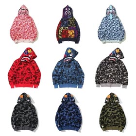 Bape Hoodie zip  