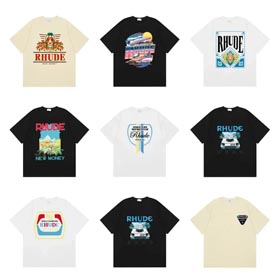 RHUDE Mode T-shirts Chemises-1241  