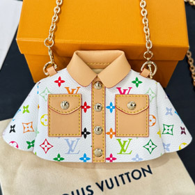 Louis Vuitton LV Mini vêtements Crossbody sac sac d'écouteur rouge Packet-3658  