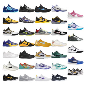 Nike Zoom Kobe 5 résistant au combat chaussures de basket-2969  