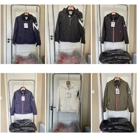 Moncler Evettes veste légère à capuchon avec manches longues-4344  