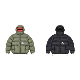 PALACE FW21 Pertex Balaclava Puffa veste à capuchon avec logo-4357  