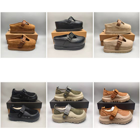 UGG Fashion EVA Anti-Abrasion and Anti-Slip Closed-Toe Slippers -4519  