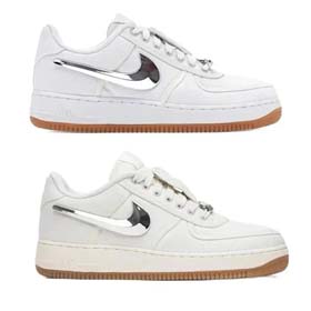 Air Force 1 Low Travis (logo remplaçable) - 0488  
