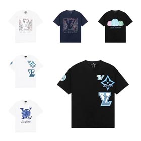 LV Louis Vuitton chemise T-shirt-1153