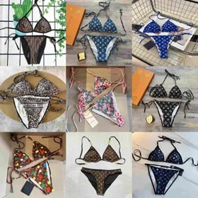 LV Louis Vuitton Gucci Chanel Fendi Dior Set de maillot de bain Bikini (40 styles) -1244  